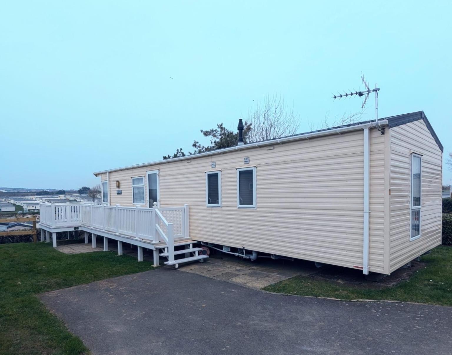 Beautiful Luxury Caravan Haven Littlesea Stunning Views Sleeps 6 Wyke Regis Exterior foto
